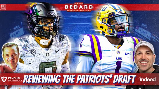 .@FDsportsbook Podcast & Video: Bedard Patriots Pod - Reviewing the Patriots' draft taken at BSJ Headquarters (Patriots)